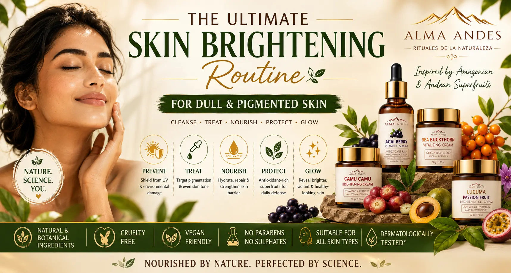The Ultimate Skin Brightening Routine for Dull & Pigmented Skin: A Step-by-Step Guide to Radiant, Even-Toned Skin