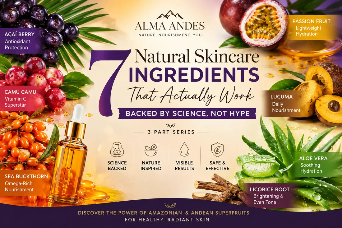 7 Natural Skincare Ingredients That Actually Work (Backed by Science, Not Hype)