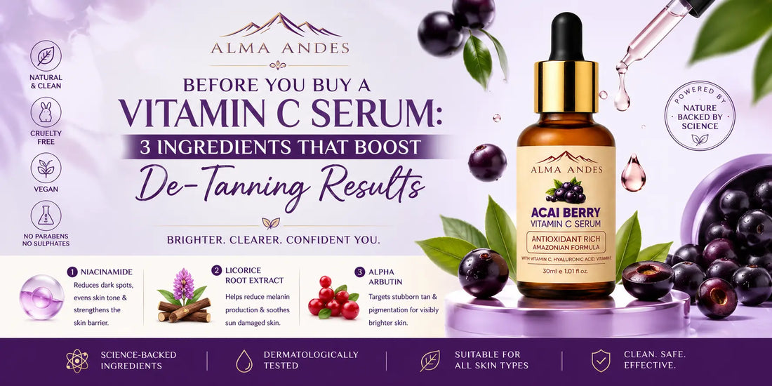 Before You Buy a Vitamin C Serum: 3 Powerful Ingredients That Fade Tan Faster
