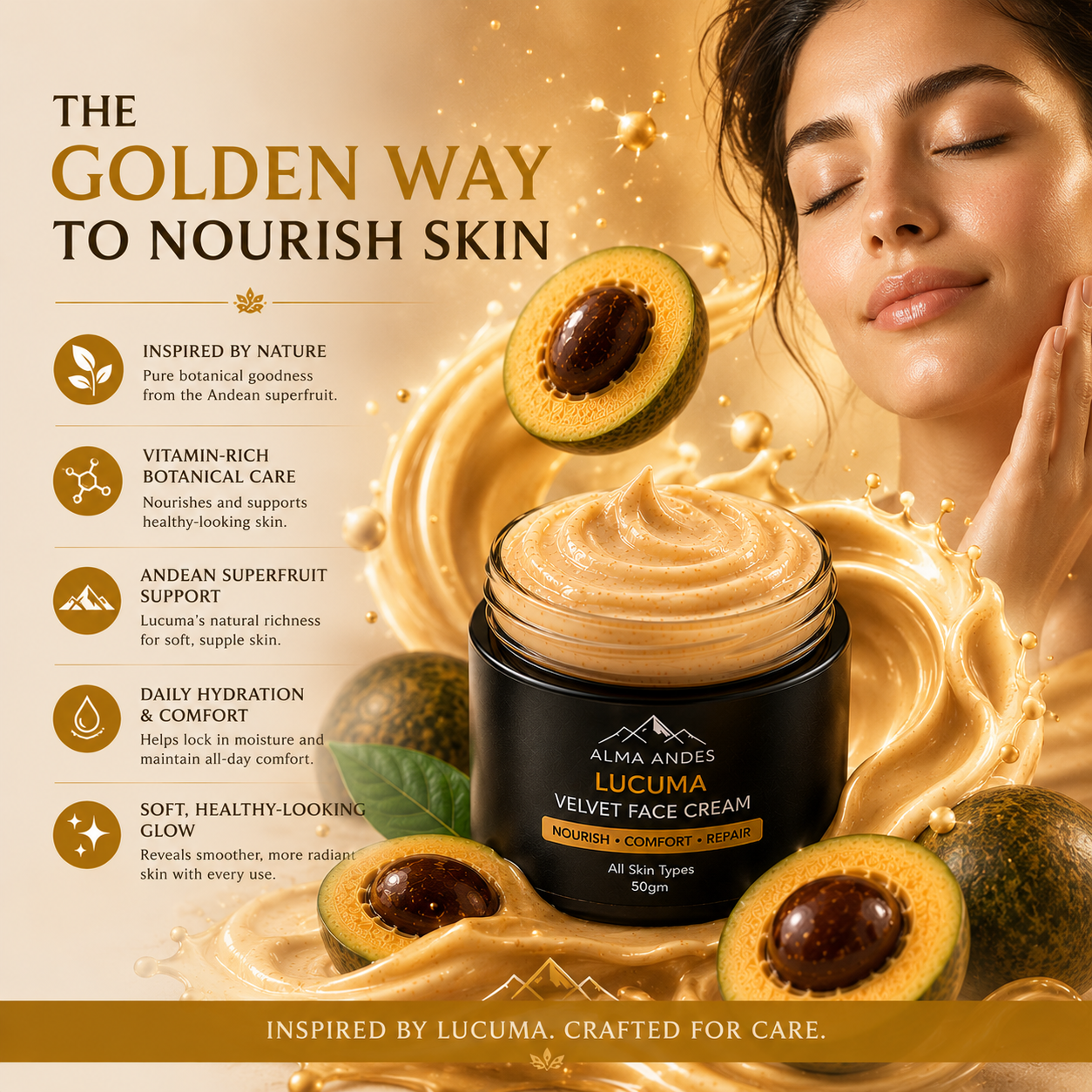 Anti Blemish Face Cream with High Collagen of Lucuma - Slide 6
