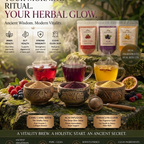 Refreshing fruit tea with Acai, Camu Camu and Maracuya powders.Homemade tropical tea drink with Maracuya fruit powder