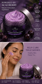 Acai Berry Night Recovery Cream – Overnight Glow & Skin Repair