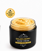 Alma Andes Golden Berry Glow Cream – Antioxidant Daily Face Moisturizer, 50g