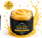 Alma Andes Golden Berry Glow Cream – Antioxidant Daily Face Moisturizer, 50g
