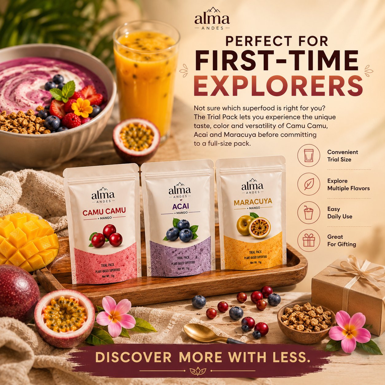 Natural Skincare Powders- Trial Discovery Pack - Slide 5