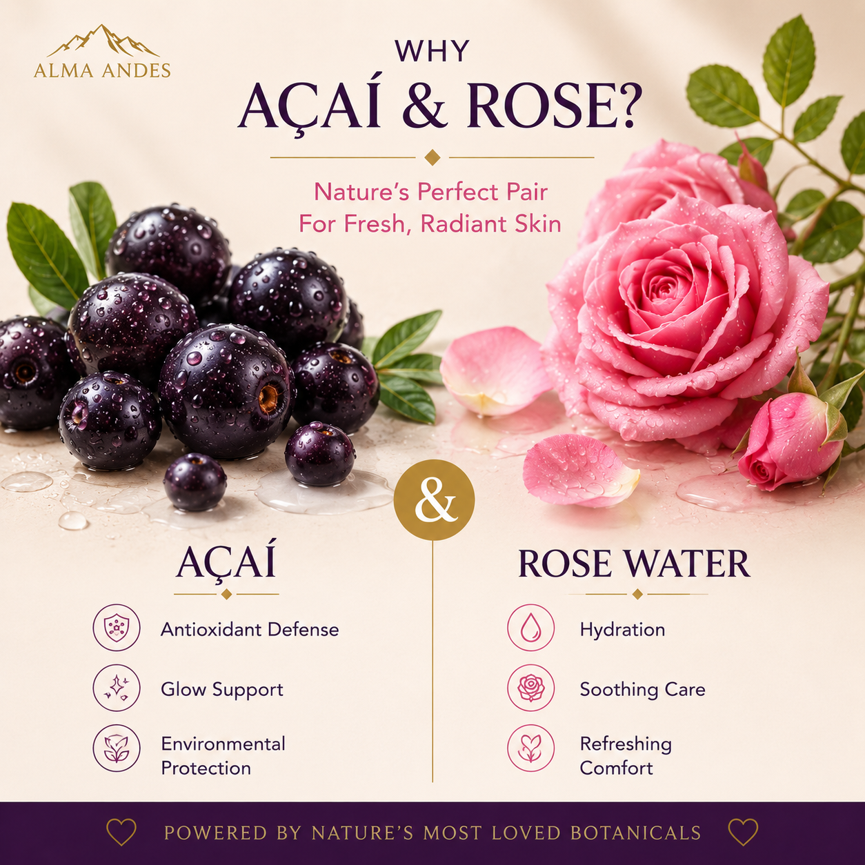 Face Mist with Rose & Açaí Berry- Anti-Oxidant & Hydrating - Slide 3