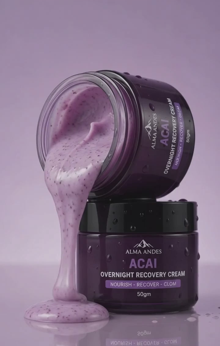 Acai Antioxidant Recovery Night Cream Alma Andes