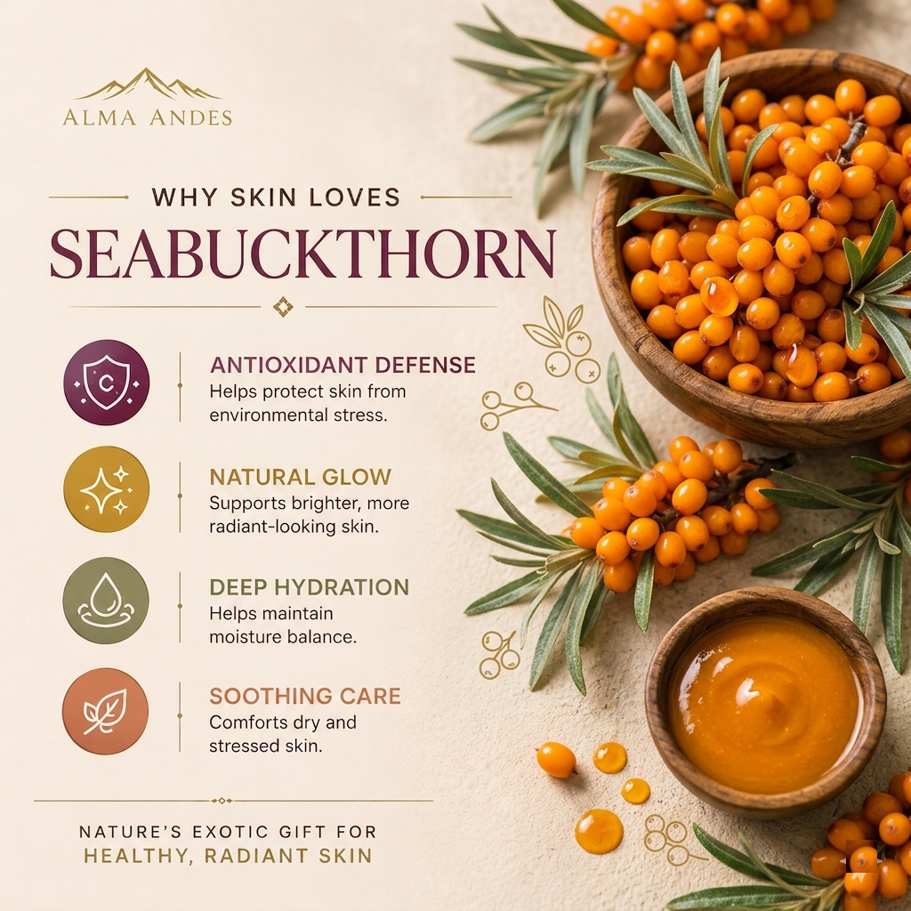 Lip Balm For Dry Lips with Vitamin C of Sea Buckthorn - Slide 3
