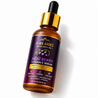 Alma Andes Acai Berry Vitamin C Serum bottle on a white background
